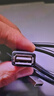 毕亚兹 高速USB3.0数据线公对公 5米 双头移动硬盘盒高速传输数据线 笔记本散热器车载MP3连接线 XL10-5m 实拍图