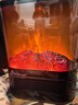 WeWarm【UV除菌99.9%】壁炉取暖器家用暖风机仿真炭火电暖器室内外大面积速热冷暖风机轻音节能1908UPro 实拍图