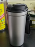 京东京造 钛健康咖啡杯【内外纯钛】保温便携随行高档送礼水杯 灰520ml 实拍图