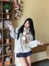 MITHAOL KUSC100%纯羊毛围巾女2026秋冬新款披肩围脖生日礼物送女友老婆 驼咖格【可代写贺卡】礼盒装 均码 实拍图