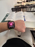 Apple/苹果 Watch Series 10 智能手表GPS款46毫米亮黑色铝金属表壳黑色运动型表带S/M MX263CH/B 实拍图