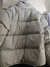 网易严选25新品90鸭绒超蓬羽绒服休闲面包服石墨烯保暖轻量抗菌防泼水 25秋冬立领-筠雾绿 2XL 实拍图