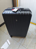 爱华仕行李箱24英寸拉杆箱男大容量旅行箱女密码箱托运多功能皮箱燕尾黑 实拍图