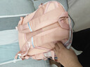 爱迪生发明家初中生书包贝儿小学生大容量女生减负双肩背包 2260-1 粉色大号 实拍图
