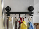 有顾吸盘厨房挂钩免打孔厨房置物架壁挂式锅铲锅盖勺子多功能收纳挂架 单杆30CM带6钩【强力吸盘】 实拍图