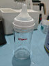 贝亲（Pigeon）玻璃奶瓶宽口径防胀气240ml L号奶嘴 6月+ AA188  实拍图