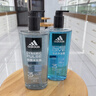阿迪达斯（adidas）男士沐浴露洗发水洗面奶三效合一 游泳去氯保湿 冰点热情套装1.2L 实拍图