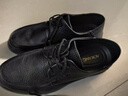 奥康（Aokang）商务休闲皮鞋羊皮软底舒适系带工作鞋 黑41码 实拍图