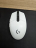 罗技（G）G304 LIGHTSPEED无线鼠标 游戏鼠标 轻质便携 绝地求生FPS鼠标英雄联盟LOL吃鸡 生日礼物 白色 实拍图