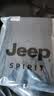 JEEP SPIRIT吉普牛仔裤男士休闲裤子男直筒冬季高端加绒加厚保暖羊羔绒长裤 实拍图