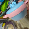 COOKSS婴儿辅食碗恒温注水保温碗316不锈钢宝宝婴幼儿吃饭儿童餐具浅蓝 实拍图