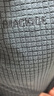 黑冰男款抗菌轻量舒适保暖1/2拉链抓绒衣保暖打底男装 FAF1101 灰黑色 2XL 实拍图