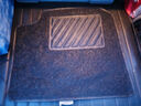 车丽友 汽车脚垫主驾驶单片汽车单个上层单独丝圈司机位主副车垫 【主驾驶】黑色丝圈+4套按压卡扣 实拍图