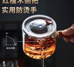 忆壶茶泡茶壶玻璃煮茶壶器茶水分离侧把壶电陶炉专用烧水壶一人用分茶具 实拍图