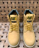卡特（CAT）经典大黄靴马丁靴男鞋SecondShift牛皮钢头防护户外工装靴子男 黄色P89162 39 实拍图