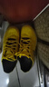 YONEX尤尼克斯羽毛球鞋yy男女同款训练透气缓震SHB101CR 黄紫 43 实拍图