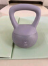 Keep【课程同款】软胶壶铃男女士家用健身哑铃练手臂深蹲提臀紫色/6KG 晒单实拍图