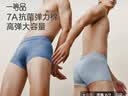 三枪男士内裤7A抗菌弹力棉透气舒适包根男生四角短裤3条装礼盒 实拍图