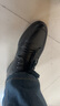 红蜻蜓男鞋加绒保暖秋冬牛皮休闲鞋男商务正装皮鞋男WTA306871A黑色40 实拍图