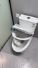 九牧（JOMOO）11396-2-1/41KB-1抗菌一级水效坐便器虹吸式节水连体马桶400坑距 实拍图
