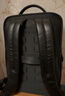 博牌双肩包头层牛皮商务背包男士16英寸电脑包旅行书包节日礼物送老公 实拍图