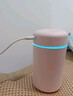 Hulker 【10W+销量加湿器】加湿器 卧室迷你家用办公室桌面车载低噪上加水小型usb空气加湿器 【粉色】420ml大容量/低噪加湿/定时断电 实拍图
