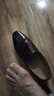 3515强人皮鞋男三接头皮鞋简约套脚男士皮鞋商务正装鞋 黑色 套脚款 40 实拍图