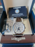 【二手99新】浪琴男表LONGINES名匠/制表传统系列八针月相 瑞士进口全自动机械手表奢侈品腕表 24年全套 687.5硅游丝机芯【皮带42mm】 进口手表＋全国包邮＋终身售后 实拍图