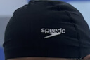 速比涛（Speedo）成人泳帽聚酯纤维纯色游泳布帽入门款加大长发适用舒适不勒透气 实拍图