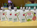 亨氏超金果泥78g宝宝辅食婴幼儿营养西梅水果泥多口味6个月以上食用 果泥 78g*12袋 口味混搭 实拍图