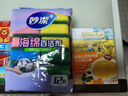 妙洁海绵百洁布 11*7cm 12片装 四色分用去油污抹布厨房洗碗棉 实拍图