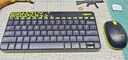 雷柏（Rapoo）9000S 78键无线/蓝牙多模键鼠套装 刀锋超薄紧凑便携无线键盘 支持Windows/MacOS双系统 白色  实拍图