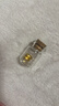 周六福七夕情人节礼物黄金999元宝金条小金豆爱心赏金玩咖投资金 计价 大米-3g 实拍图