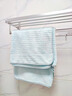 洁丽雅浴巾加大加厚抗菌珊瑚绒大毛巾吸水速干成人男士女士儿童家用裹巾 A类纯色抗菌柔软款-灰色【单条装】 实拍图