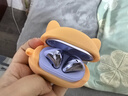 漫步者（EDIFIER）元气仓Lolli Air真无线蓝牙耳机半入耳花再降噪通话听歌空间音效AI翻译萝莉适配苹果华为小米手机 【入会立减5元】冰鸢紫+耳机套 实拍图