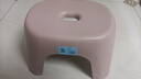 换鞋凳小凳子座椅小板凳可叠放加厚塑料凳高级感儿童学生寝室矮凳 樱花粉1个 实拍图