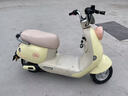 爱玛（AIMA）铅酸超长续航电动车电瓶车女士时尚成人代步外卖电动摩托车露娜 蕉蕉黄【智能互联+1000W电机】 实拍图