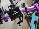 洛克兄弟ROCKBROS 铝合金自行车手机架电动车摩托车外卖导航支架固定夹骑行 黑色 实拍图