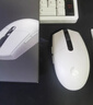 罗技（G）G304 LIGHTSPEED无线鼠标 游戏鼠标 轻质便携 绝地求生FPS鼠标英雄联盟LOL吃鸡 生日礼物 白色 实拍图