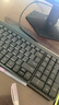 罗技（Logitech）MK106 键鼠套装 有线键鼠套装 办公键鼠套装 电脑键盘 紧凑型 黑色 实拍图