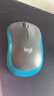 罗技（Logitech）MK275 键鼠套装 无线键鼠套装 办公键鼠套装 全尺寸 商务键鼠套装 带无线2.4G接收器 黑蓝色 实拍图