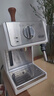 德龙（Delonghi）【政府补贴】咖啡机 家用半自动咖啡机 意式浓缩小型泵压式 可调节奶泡 ECP35.31.W 白色新年礼物 实拍图