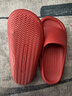 朴西香蕉船情侣凉拖鞋女浴室不易滑室内居家四季拖鞋男 红色 39-40 实拍图