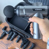 康佳（KONKA）筋膜枪按摩器颈膜枪全身颈肩部肌肉放松按摩棒生日礼物实用送爸爸妈妈七夕情人节礼物送男友女友 高配款：99档调节+8按摩头+高速电机 实拍图