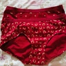 蕉内红色计划501C女士印花三角内裤10A抗菌本命马年结婚送红图礼盒2件 实拍图