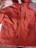 伯希和（Pelliot）【山野经典2.0】冲锋衣三合一男女秋冬羽绒保暖外套114401041红M 实拍图