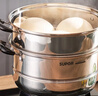 苏泊尔SUPOR 好帮手304不锈钢双层复底26cm蒸锅汤锅蒸笼SZ26B5 实拍图