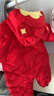 巴拉巴拉婴儿连体衣羽绒服宝宝男童女童2025新款冬装外出哈衣爬服造型拜年 实拍图