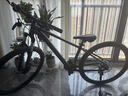 千里达（TRINX）M985山地自行车禧玛诺21速油压碟刹男女学生成人通勤上学上班单车 暮云灰- 21速 27.5*15寸 推荐:150-170cm左右 实拍图