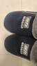 回力室内包跟男士棉拖鞋厚底保暖棉鞋冬季带后跟居家加绒拖鞋女冬 藏青色 40-41 标准码 实拍图